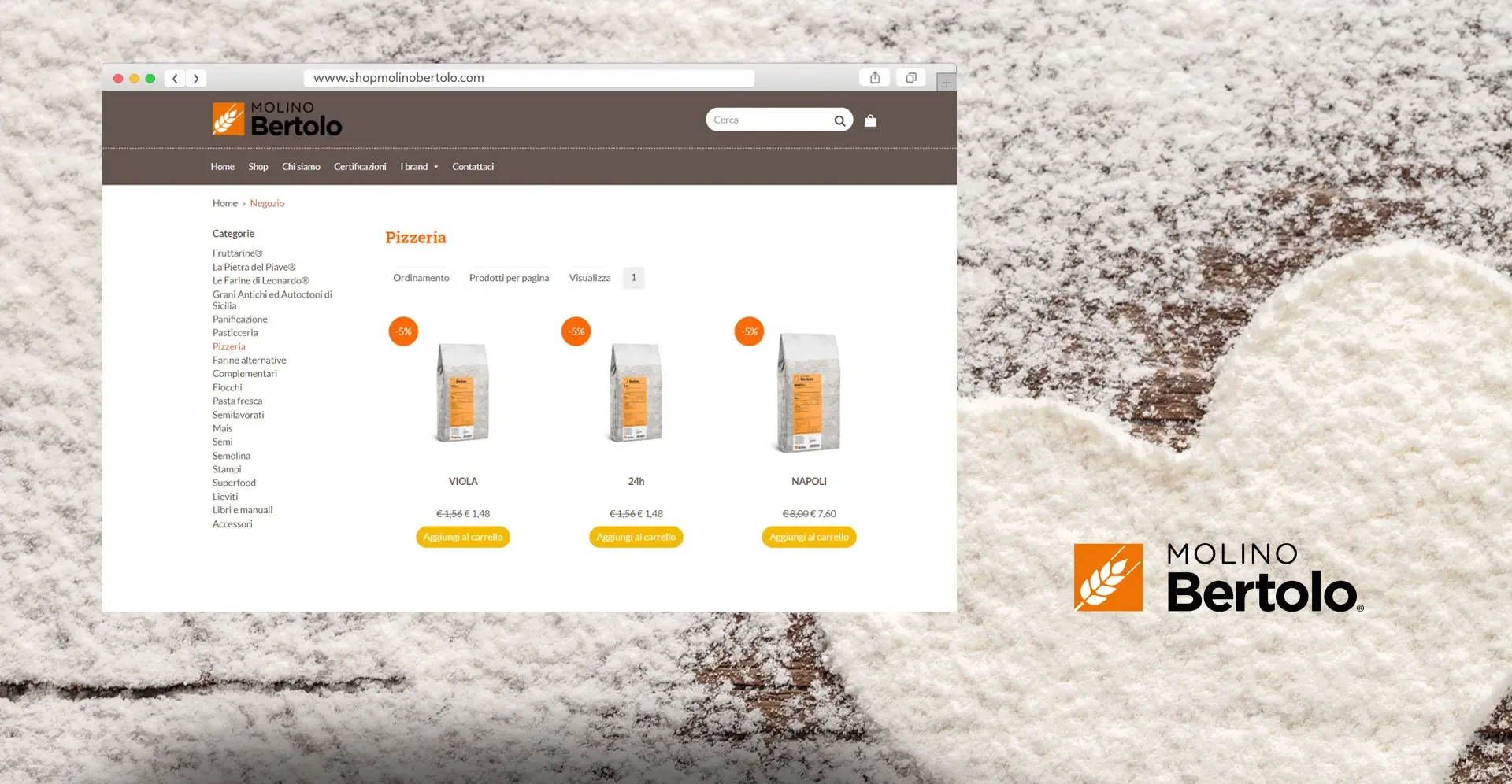 E-shop Molino Bertolo