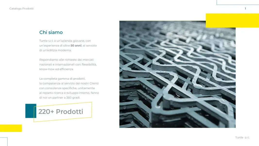 Turtle Srl — Catalogo Prodotti e Listini